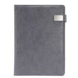 Fashion Office Manager Business Clip Conference A4 Three Color PU Leather Meeting Folder thumbnail-2