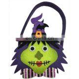 Wholesale 2109 Polyester Large Tote Bag Halloween Felt Pumpkin Candy Bag thumbnail-5