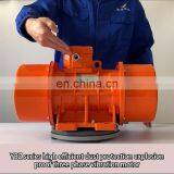 Professional made vibrating screen table and vertical three phase vibrator motor