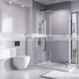 Rectangular Shower Enclosure Portable Rectangular Tempered Glass Shower Enclosure Tempered Clear Glass Shower Room thumbnail-3