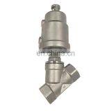 SS304/SS316 Pneumatic Angle Seat Valve