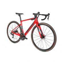 TWITTER 2021 New Arrival 700c Full Carbon Road Bike Complete Disc Brake Hidden Cables 105 Groupset 22 Speed Gravel Road Bicycle thumbnail-1