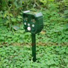 Outdoor Garden Yard Solar Powered Ultrasonic Bird Animal Induction Repeller With LED Light thumbnail-3