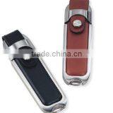 Fashion 16GB Red / Blue / Brown Leather USB Flash Disk Business USB Flash Stick