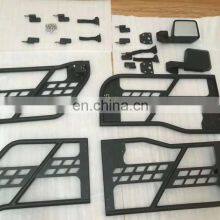 Steel Tube Doors With Side View Mirror for 2007-2018 Jeep Wrangler JK 4 Door/2 Door thumbnail-2