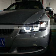 Upgrade Led Angel Eyes Xenon Headlamp Headlight for BMW 3 Series E90 Head Lamp Head Light 2008-2011 thumbnail-2
