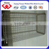316L Stainless Steel Wire Mesh Basket for Storage