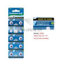 Factory Price Watch Battery Ag4 D377 L626 Sr66 Sr626Sw Alkaline Button Cell 1.5V Coin Battery