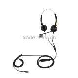 Good Quality Plastic Cheap Call Center Telephone Headset Rj11 thumbnail-5