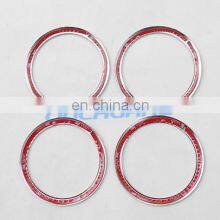 4pcs For BMW 3 Series F30 F34 316 320i 328i Car-styling ABS Chrome Door Speaker Sound Ring Trim Accessories thumbnail-3