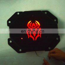 Offroad OEM Logo Tailgate Vent Cover Plate With Light for Jeep Wrangler JK 4x4 Accessory Maiker Manufacturer thumbnail-2