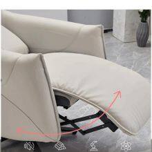Modern Minimalist Study Electric Single Sofa Multifunctional Comfortable Reclining Leather Wear-Resistant Office Single Chair Sofa Chair thumbnail-5