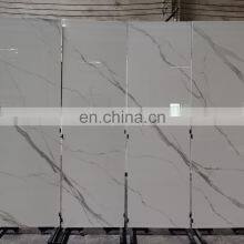 Sintered Stone Dining Table White Marble Slabs 800x2600mm thumbnail-4