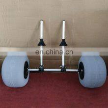 UICE Trolley Sit on Top Kayak Portable Aluminum Cart Fishing Kayak Trolley Beach Trolley Cart With Balloon Tires thumbnail-4