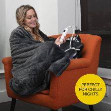 Custom Electric Blanket Heated Portable 220V Electric Heat Throw Blankets thumbnail-2
