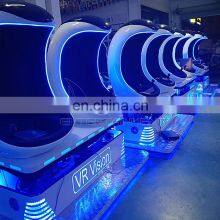 Shopping Mall Commercial Carnival Game Machine 2 Seats 9D VR Cinema Egg Chair for Sale thumbnail-5