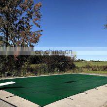 16' x 32' Rectangle in Ground 190g Green 5'x5' Grid Polypropylene pp Net Safety Swimming Pool Mesh Winter Pool Cover thumbnail-5