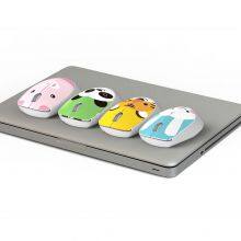 2023 Office Product FV-T100 Animal Cartoon Wireless Mouse Silent Charging Portable Hyperspeed Mouse