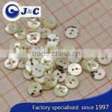 Natural Trocas Shell Fastener Printing Logo