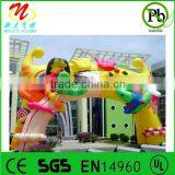 Event Decoration Inflatable Double Arches for Real Estate Project