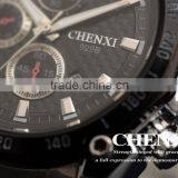 TOP-END Quality Fashion Stainless Steel Quartz Date Wrist Watch Men Quality Choice thumbnail-6