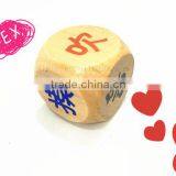 30mm Big Funny Wood Dice thumbnail-2
