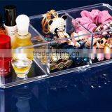 Clear Plastic Makeup Container thumbnail-3
