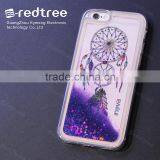 Eco-friendly Clear TPU and Liquid Feature Mobile Phone Case for Iphone 6 6s 7 thumbnail-2