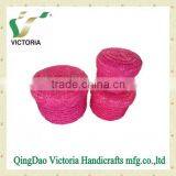 High Quality Newest Design Eco-friendly Wheat Straw Storage Basket thumbnail-1