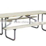 Outdoor Table, Picnic Table, 96inch, Wooden thumbnail-1