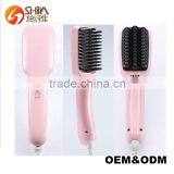 Pro Styler New Hair Curling Brush Hair Straightening Straight Ceramic Flat Iron Comb as Seen on tv Hairdressing Salon Equipment Quality Choice