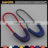 Colour Mixture Pvc Roll Zipper Sliders for Women's Bag