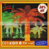 Express Outdoor Christmas Decorative Decorative Coconut Tree With Lighting With CE ROHS GS SAA UL