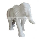 life-size resin elephant statue