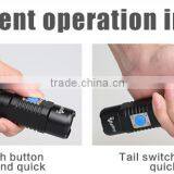 SupFire A3 High Quality LED Flashlight With USB Charger thumbnail-6