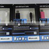 Smart Micro Usb Charging Led Light Usb Cable for Smartphones and Tablets thumbnail-5