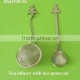 Tea set - tea infuser and tea spoon set -New