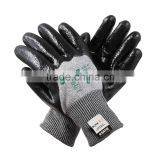 [Gold Supplier] HOT ! 13 Gauge Smooth Nitrile 3/4 Coated Oil Resistant Gloves Cut Resistant Gloves thumbnail-1