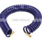 PU Air Hose, Polyurethane Coiled Hose, With Coupler Compressor