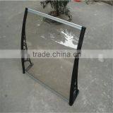 Freesky Aluminum Canopy for Balcony, High Quality Polycarbonate Shed Entry Front Door Canopy thumbnail-5