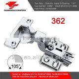 362 105 Degree With 0mm Plates Normal Sliding Cabinet Hinge Quality Choice thumbnail-4
