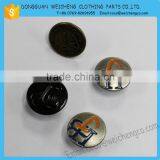 Metal Jean Jacket Buttons With Custom Logo
