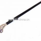 Beautiful Brass Lion Handle Walking Stick/Stylish Antique Walking Stick/Black Wood Walking Stick Wk1119 thumbnail-5