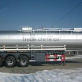 2015 40000-45000 liters Aluminium alloy petrol tanker semi trailer transport