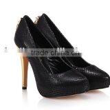 New Arrival Gridding Design Indonesia Shoes for Women Manufacturers Price thumbnail-3