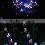 10pcs Solar Rattan Lantern String LED Light SO4721