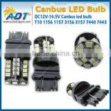 Error Free Canbus LED Bulbs 3157 44SMD 5050 White Driving/Turn Signal/Tail Light