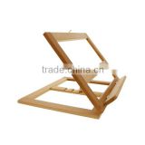 Best selling beech unfinished cheap handmade large wooden bookrack easel