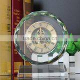 2015 New High Quality Wedding Favor Crystal Clock