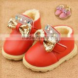 N1533 HOT Baby Girl Boy Shoes Anti-Slip Toddler Soft Sole Winter shoes